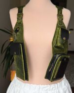 EL YAPIMI GERÇEK DERİ HOLSTER BAG - Görsel 2