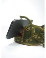 STEAMPUNK DERİ FENER BALIĞI TELEFON STANDI - Görsel 19