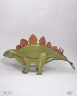 EL YAPIMI DERİ STEGOSAURUS KALEM KUTUSU - Görsel 2