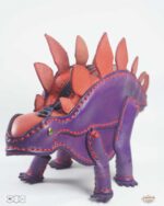 EL YAPIMI DERİ STEGOSAURUS KALEM KUTUSU - Görsel 12