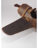 EL YAPIMI GERÇEK DERİ DEKORATİF VINTAGE UÇAK - Görsel 10