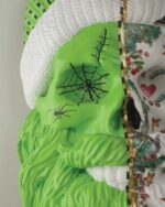 El Yapımı Noel Baba & Halloween Kafatası Duvar Dekoru – 50x25 cm - Görsel 6