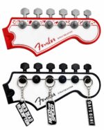 Gitar Kafa Formlu Anahtarlık Askısı / Duvar Tipi Anahtarlık Organizer - Görsel 5