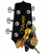 Gitar Kafa Formlu Anahtarlık Askısı / Duvar Tipi Anahtarlık Organizer - Görsel 3